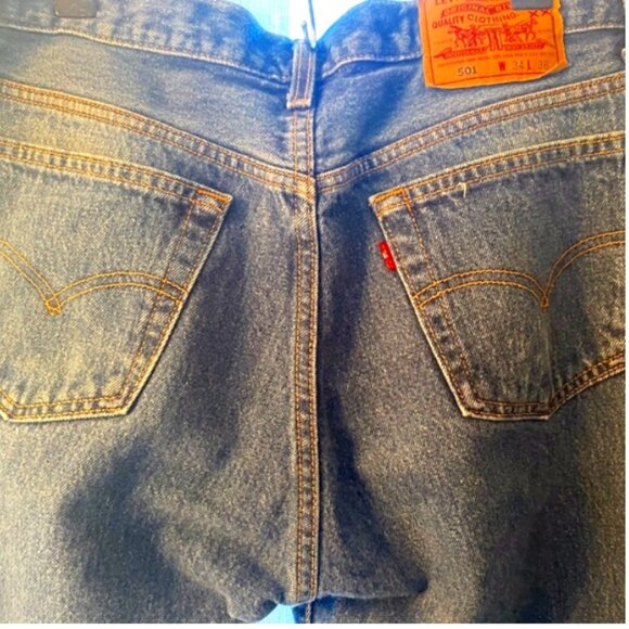 VINTAGE USA LEVIS 501🔥32/35